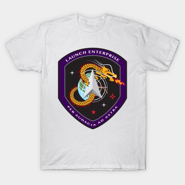 Launch Systems Enterprise Directorate Logo T-Shirt by Spacestuffplus